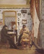 Francisco Oller y Cestero The Student (mk06) oil painting